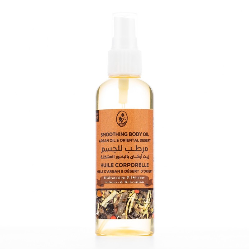 Huile Corporelle à l’Huile d’Argan & au Désert d’Orient